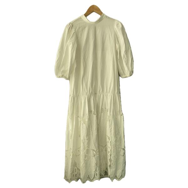 AMERI◆AMERI アメリヴィンテージ/長袖ワンピース/S/ポリエステル/ホワイト/021205...