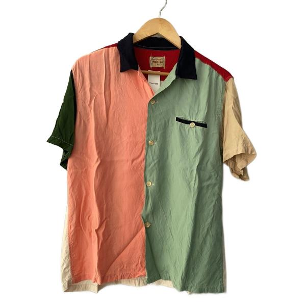 Style Eyes◆半袖シャツ/M/レーヨン/マルチカラー/SE38072JS