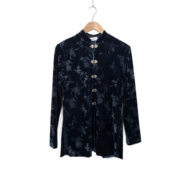 sahara/長袖シャツ/--/ポリエステル/NVY/01-TP009-24-03