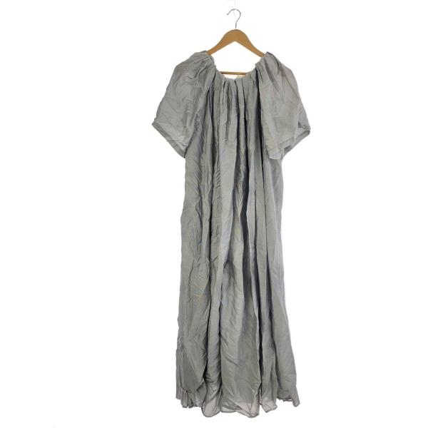 AMERI◆3WAY SHOULDER VOLUME ROMPERS/半袖ワンピース/M/--/GR...