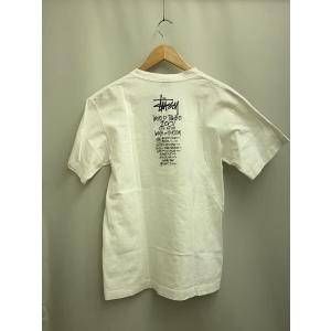 STUSSY◆Tシャツ/M/コットン/WHT//の詳細画像1