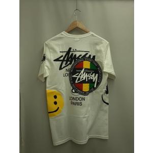 STUSSY◆Tシャツ/S/コットン/WHT//の詳細画像1