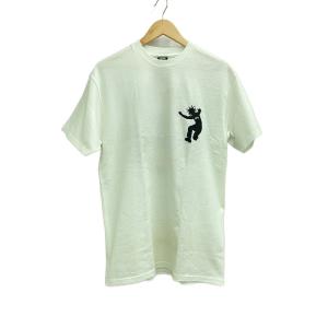 STUSSY◆Tシャツ/M/コットン/WHT//