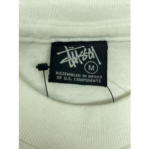 STUSSY◆Tシャツ/M/コットン/WHT//の詳細画像2