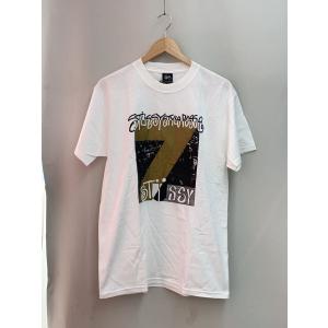 STUSSY◆Tシャツ/M/コットン/WHT//
