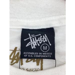 STUSSY◆Tシャツ/M/コットン/WHT//の詳細画像2