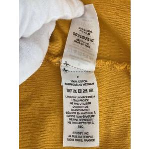 STUSSY◆Tシャツ/S/コットン/イエロー//の詳細画像4