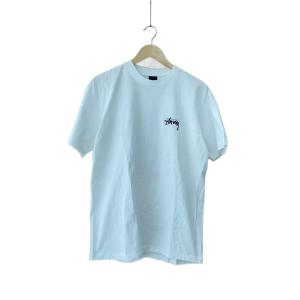 STUSSY◆STUSSY/USA製/90s/Tシャツ/L/コットン/WHT//