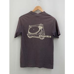 STUSSY◆Tシャツ/S/コットン/BRW//の詳細画像1