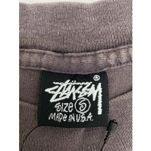 STUSSY◆Tシャツ/S/コットン/BRW//の詳細画像2