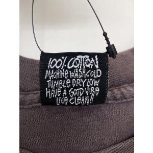 STUSSY◆Tシャツ/S/コットン/BRW//の詳細画像3