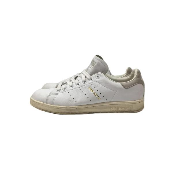 adidas◆STAN SMITH/スタン スミス/S75075/ホワイト/24.5cm/WHT