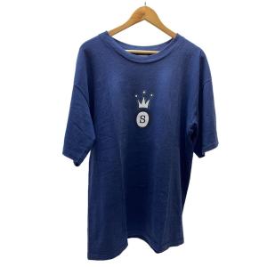 STUSSY◆Tシャツ/XL/コットン/NVY//