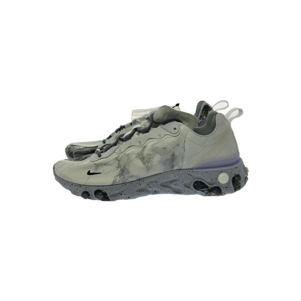 NIKE◆REACT ELEMENT 55/リアクト エレメント 55/ホワイト/CJ3312-00...