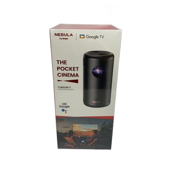 ANKER◆プロジェクター Nebula Capsule 3 D2425N11