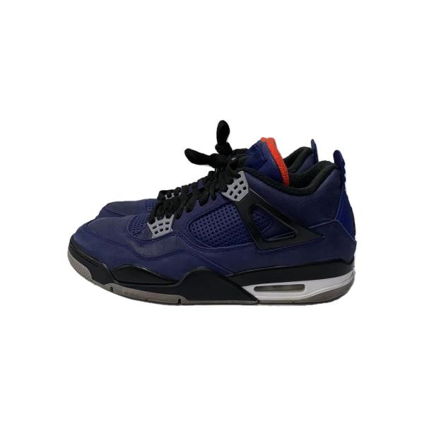 NIKE◆AIR JORDAN 4 RETRO WNTR/エアエアジョーダン 4 レトロ/ブルー/C...