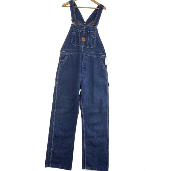 BIG BEN◆80s Vintage デニムオーバーオール/38/IDG