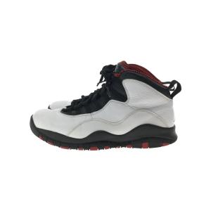 NIKE◆AIR JORDAN 10 RETRO/エアジョーダンレトロ/ホワイト/310805-10...