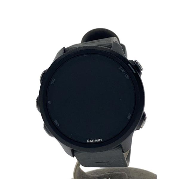 GARMIN◆FOREATHLETE 245/スマートウォッチ/デジタル/ラバー/GRY