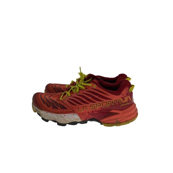 LA SPORTIVA◆AKASHA/トレイルランニングシューズ/ローカットスニーカー/39/RED
