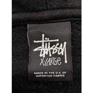 STUSSY◆裏起毛/ジップパーカー/XL/コ...の詳細画像2