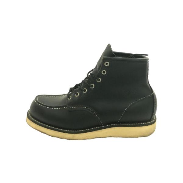 RED WING◆CLASSIC MOC/ブーツ/US9/BLK/8179