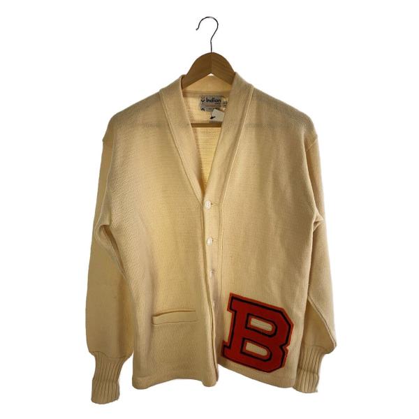 Indian◆Indian BRAND/50-60s/カーディガン(厚手)/--/ウール/BEG//