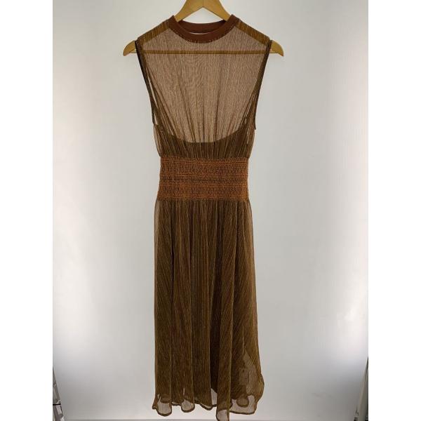 AMERI◆ノースリーブワンピース/S/ポリエステル/CML/02110530730