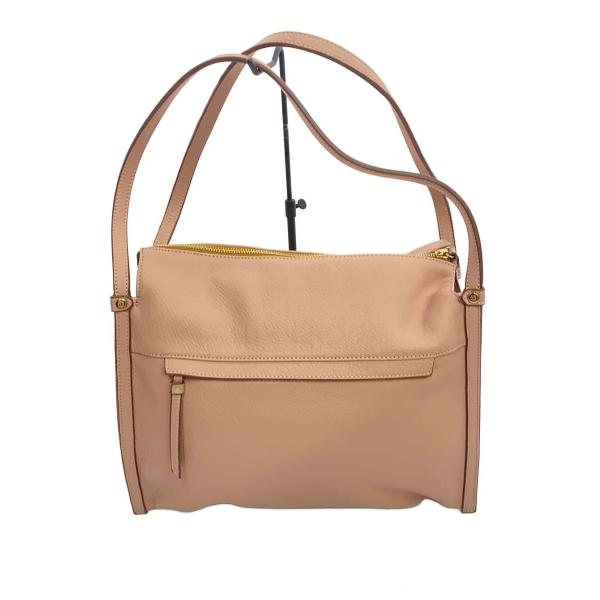 TOPKAPI◆ハンドバッグ/レザー/PNK/無地