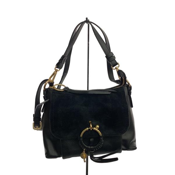 SEE BY CHLOE◆ショルダーバッグ/--/BLK