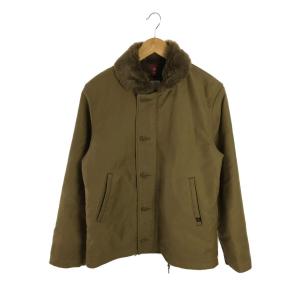 ALPHA INDUSTRIES◆デッキジャケット/L/コットン/CML/無地/WAIPER別注/N-1