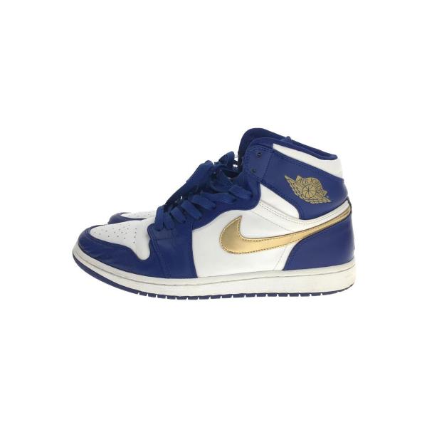 NIKE◆AIR JORDAN 1 RETRO HIGH/エアジョーダンレトロハイ/ブルー/3325...