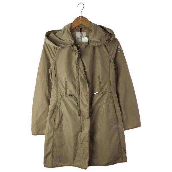 MONCLER◆スプリングコート/O/ポリエステル/BEG/無地/E10934960505