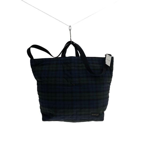 Blue Lug◆トートバッグ/--/GRN/チェック