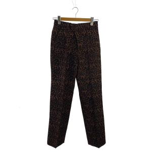 VALAADO/ボトム/42/ポリエステル/BRW/レオパード/TEN-LEO-025-2