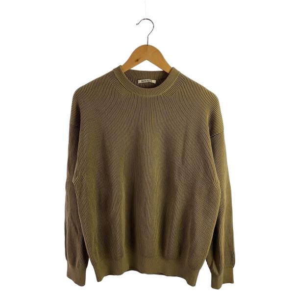 AURALEE◆ニット・セーター(薄手)/--/--/BRW//