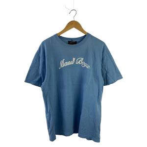 MASU◆MASU BOYS/Tシャツ/48/コットン/BLU/B25K6CS002