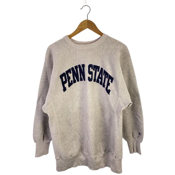 Champion◆90s/REVERSE WEAVE/刺繍タグ/PENN STATE/スウェット/X...