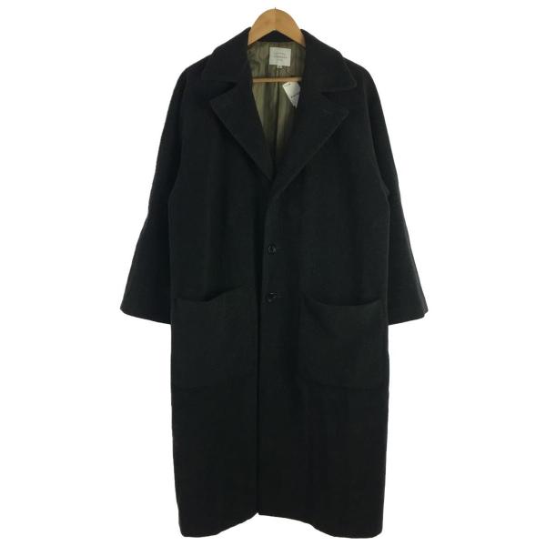 VICTIM◆WOOL BIG COAT/ステンカラーコート/M/ウール/GRY/VTM-15-C-...