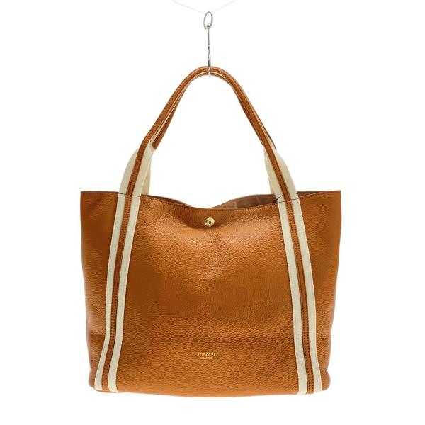 TOPKAPI◆トートバッグ/レザー/BEG//