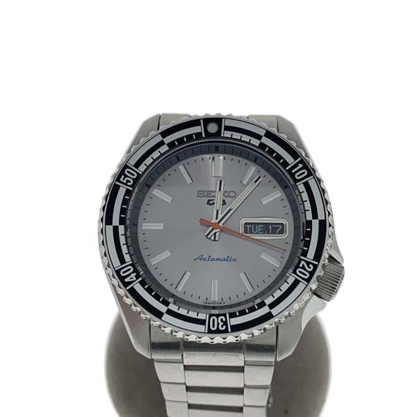 SEIKO◆SEIKO 5 SPORT/自動巻腕時計/アナログ/ステンレス/SS/4R36-15E/...