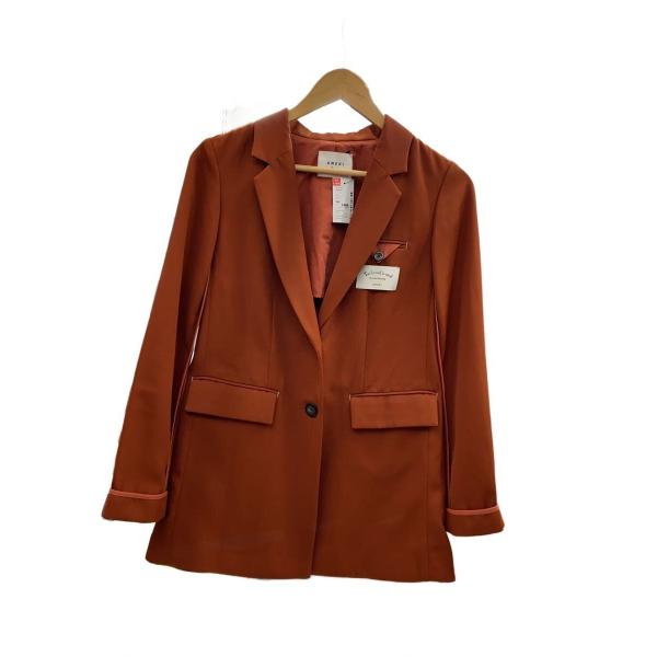 AMERI◆テーラードジャケット/S/ポリエステル/ORN/01020650010//