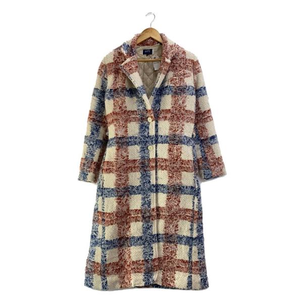 LEVI’S MADE&amp;CRAFTED◆コート/XS/アクリル/WHT/チェック/A0338-000...