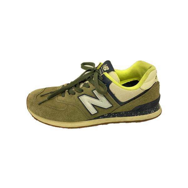 NEW BALANCE◆ML574//カーキ/27cm/KHK