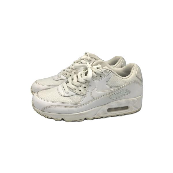 NIKE◆AIR MAX 90 ESSENTIAL/エアマックスエッセンシャル/ホワイト/53738...