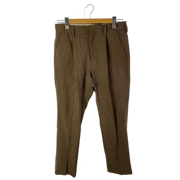 nonnative◆ボトム/1/ポリエステル/BRW/無地/nn-p4429