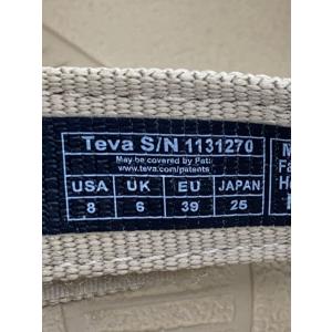 Teva◆サンダル/25cm/CRM/FU1022Jの詳細画像4