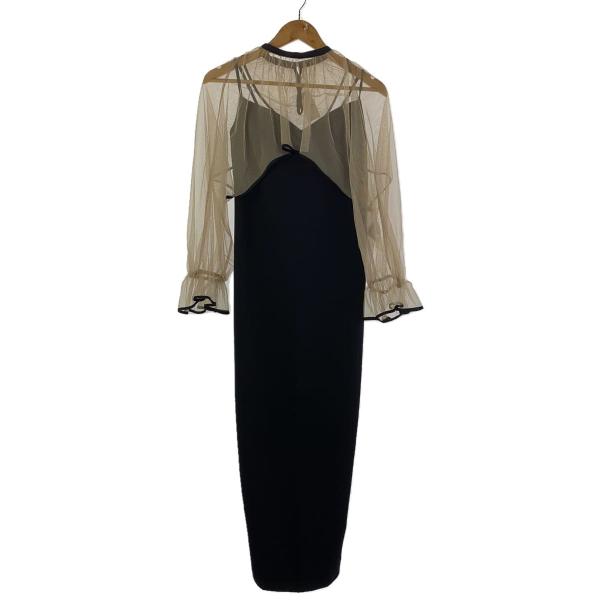 AMERI◆ワンピース/M/ポリエステル/BEG/02210530882