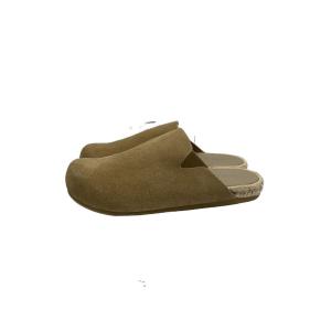 PRADA◆ミュール/サンダル/UK9/BRW/スウェード///