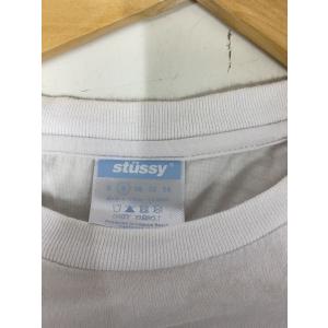 STUSSY◆長袖Tシャツ/8/コットン/WH...の詳細画像2